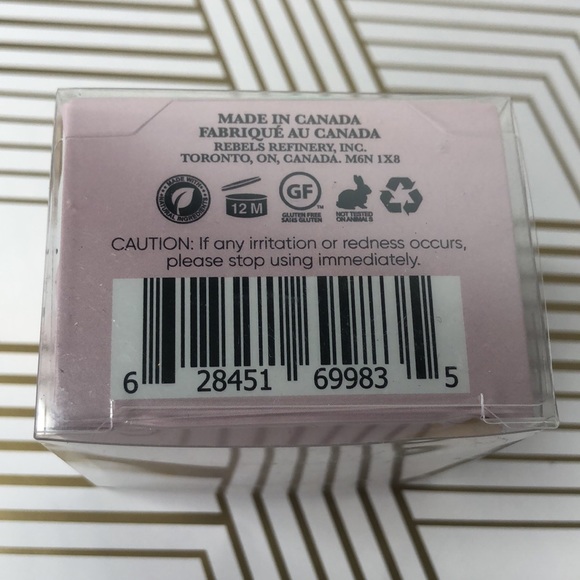 3/$18 Rebels Refinery Geometric Heart Coconut Lime Natural Lip Balm NEW! - Picture 8 of 10